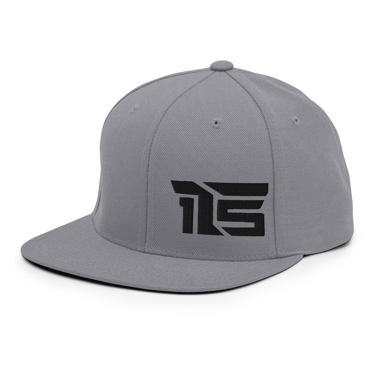 15 Tango Flat Bill Hat Offset Logo Embroidered