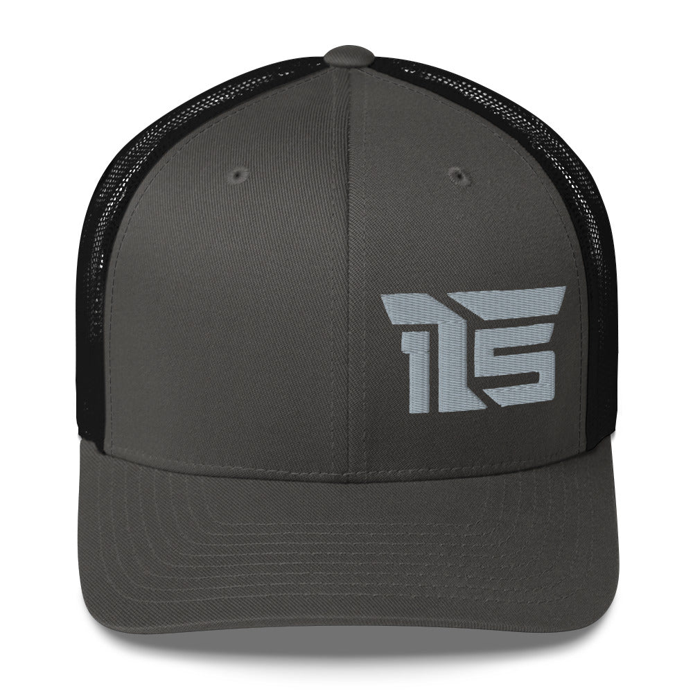 15 Tango Offset Logo Embroidered Trucker Cap