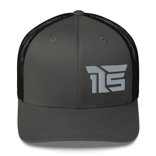 15 Tango Offset Logo Embroidered Trucker Cap