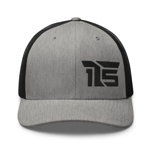 15 Tango Offset Logo Embroidered Trucker Cap