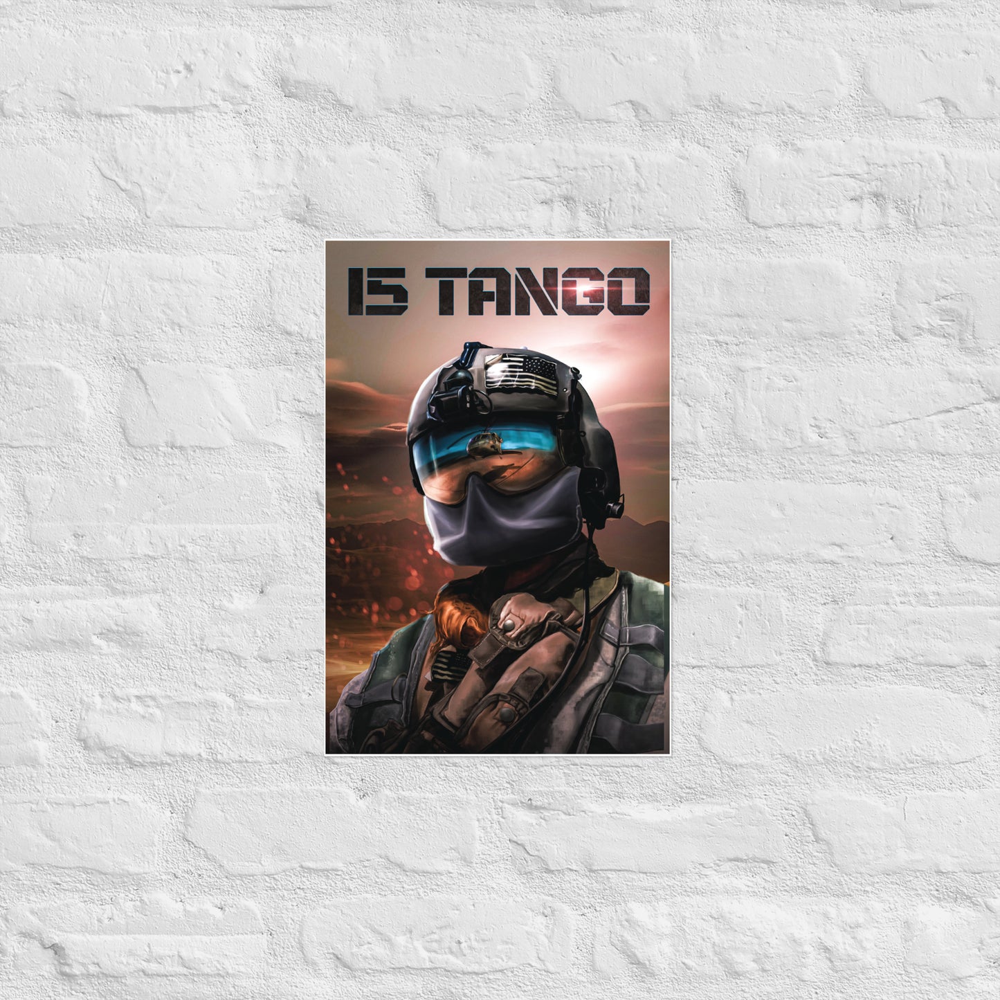 15 Tango Book Print 12"x18"