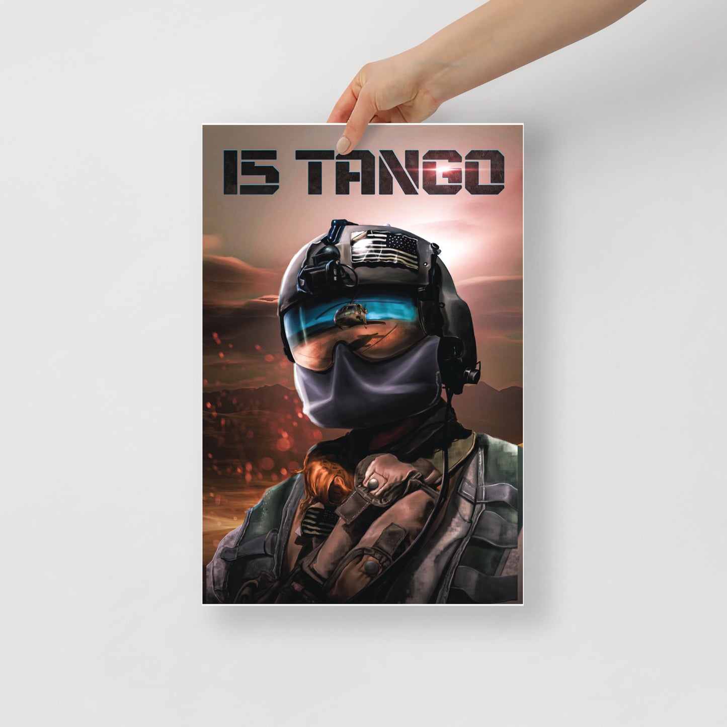 15 Tango Book Print 12"x18"